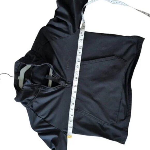 Diadora black vibe tech crop pullover size M - Picture 4 of 4